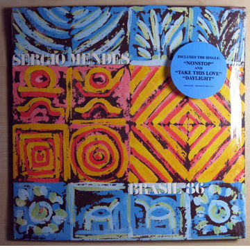 Sergio Mendes - Brasil 86 1986 EX+ ORIGINAL VINYL LP A&...