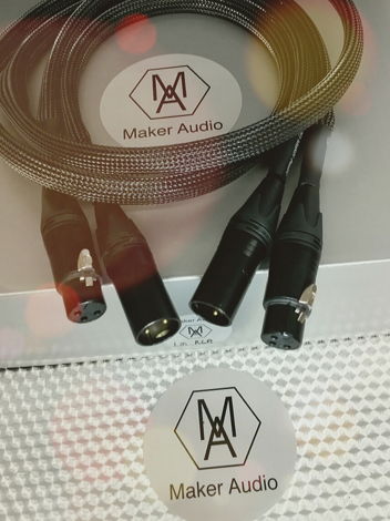 Maker Audio Reference Xlr cables 1 meter Cables Maker A...