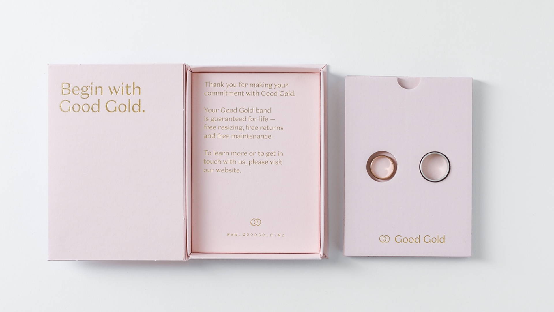 Featured image for Think Packaging Creates An Environmentally Friendly Ring Package For Good Gold