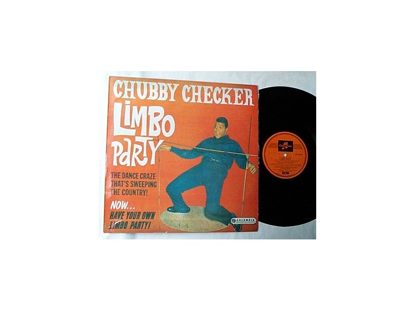 CHUBBY CHECKER LP - --LIMBO PARTY-- mega rare 1962 album on Columbia --MONO--MADE IN AUSTRALIA