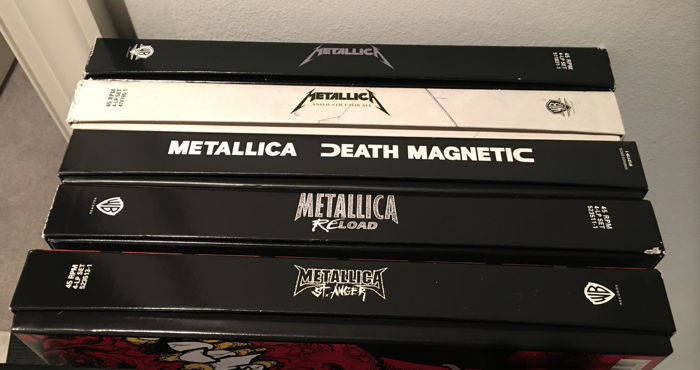 Metallica - 45 Rpm Vinyl 5 Albums Collection (Mint!)