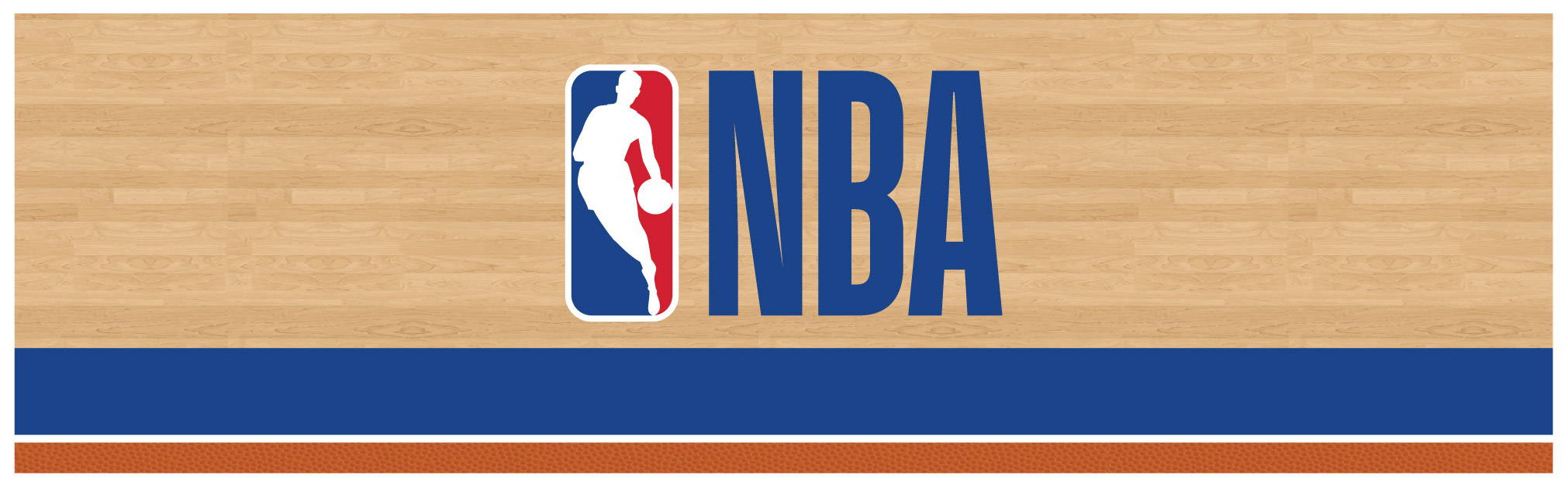 NBA logo banner