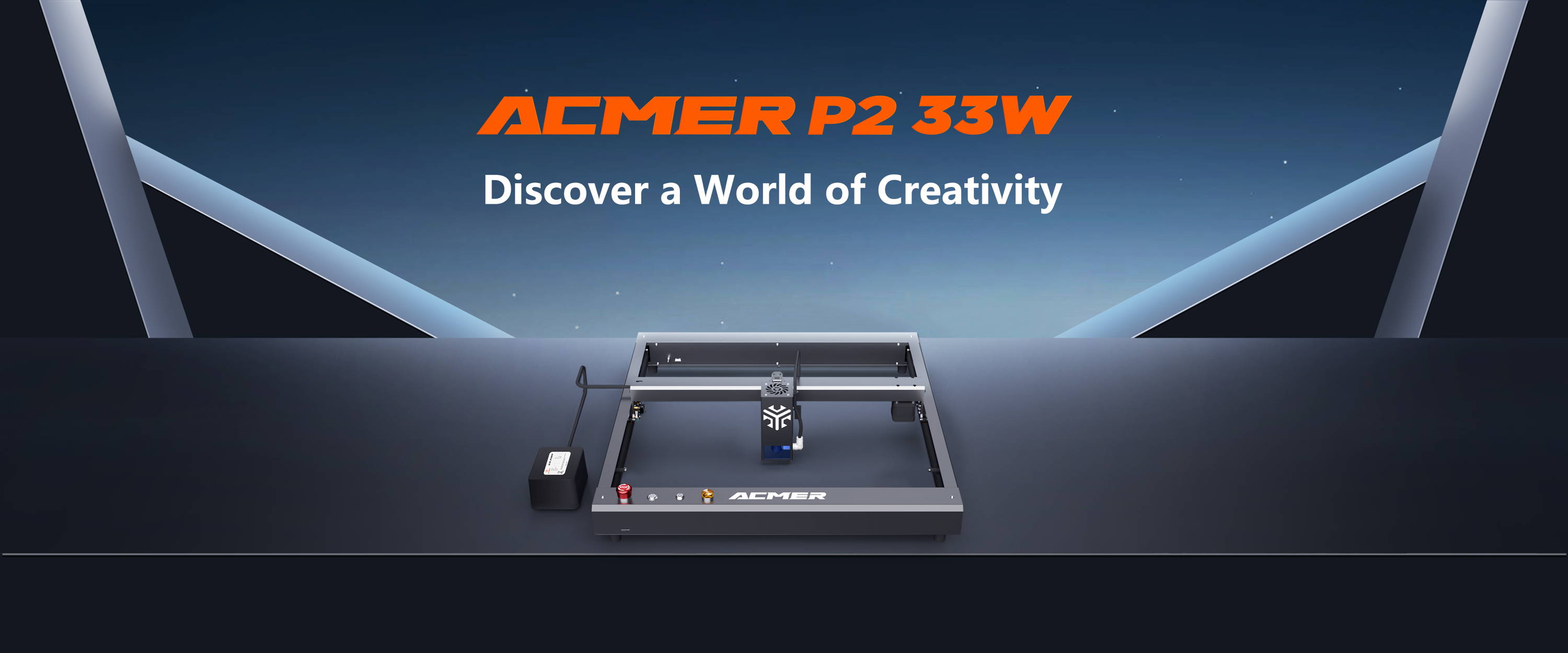 ACMER 33w high power laser engraving machine