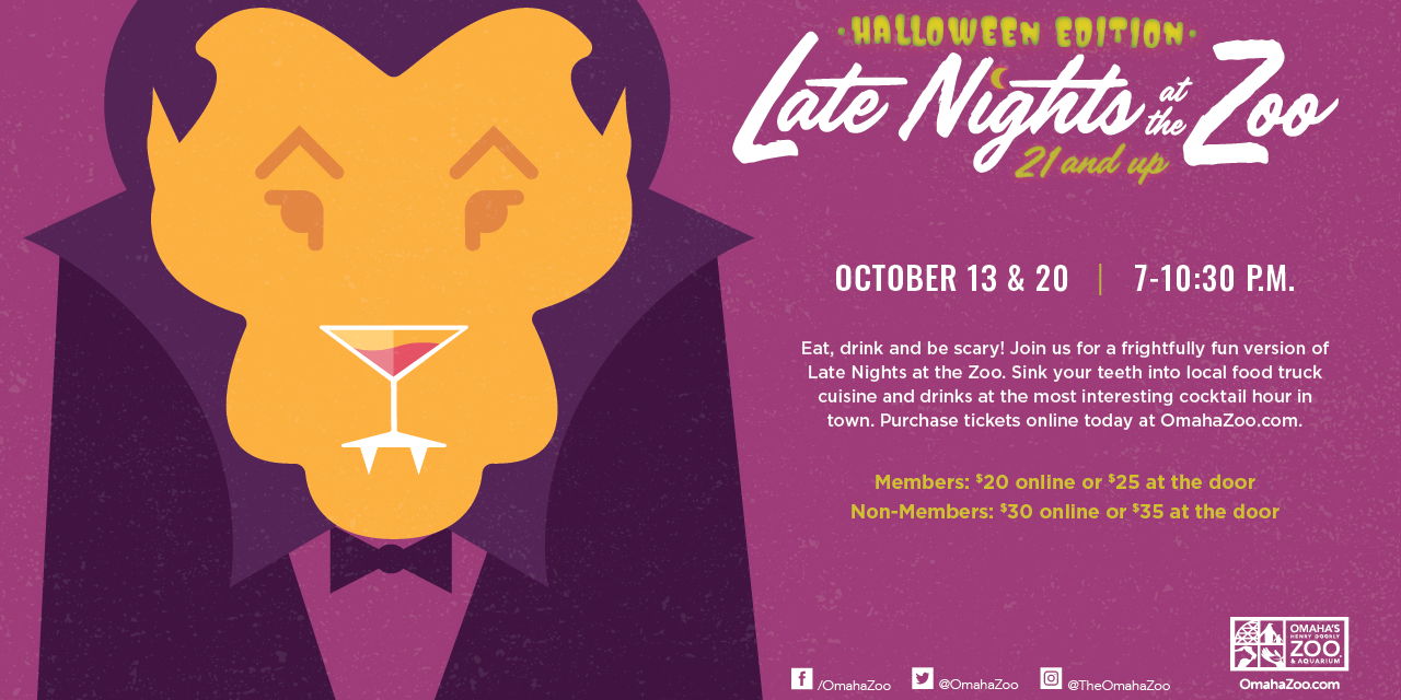 Late Nights at the Zoo: Halloween Edition (21+ Event) promotional image
