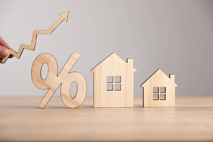 Růst úrokové sazby hypoték