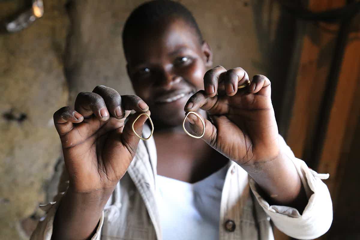 Joyce Akoth, one of SOKO’s artisan partners since 2017.