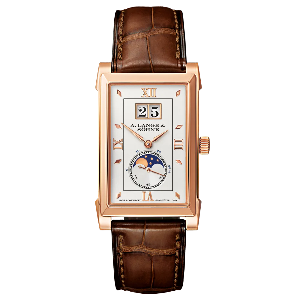 18k Rose Gold Moonphase Manual Winding, image 1