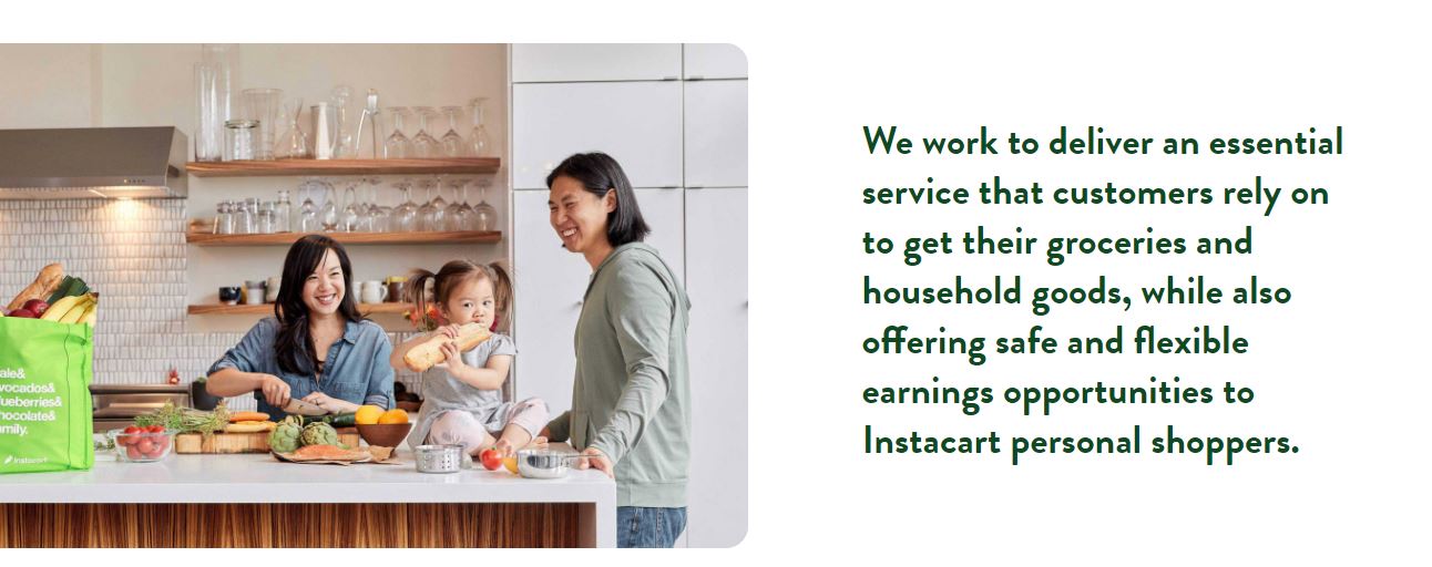 Instacart product / service