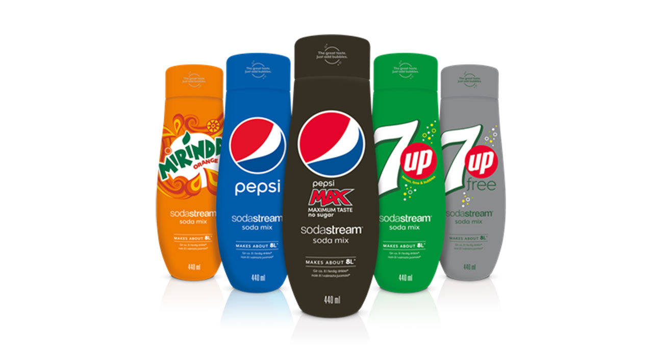 SodaStream To Release PepsiCo Concentrates