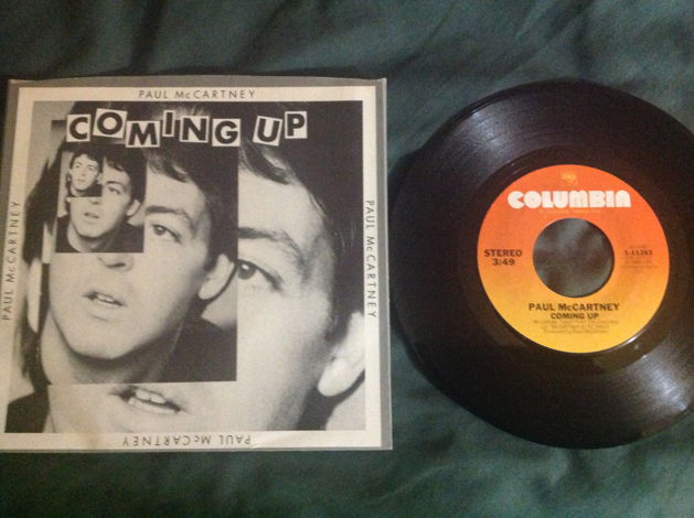 Paul McCartney - Coming Up 3 Track EP With Sleeve