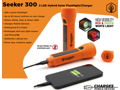 Seeker 300 Flashlight / Charger (Orange)