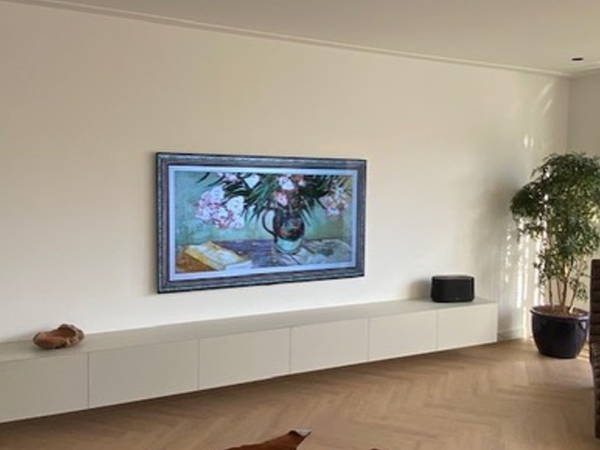 TV-meubels op maat, klantproject Houtenmeubelshop