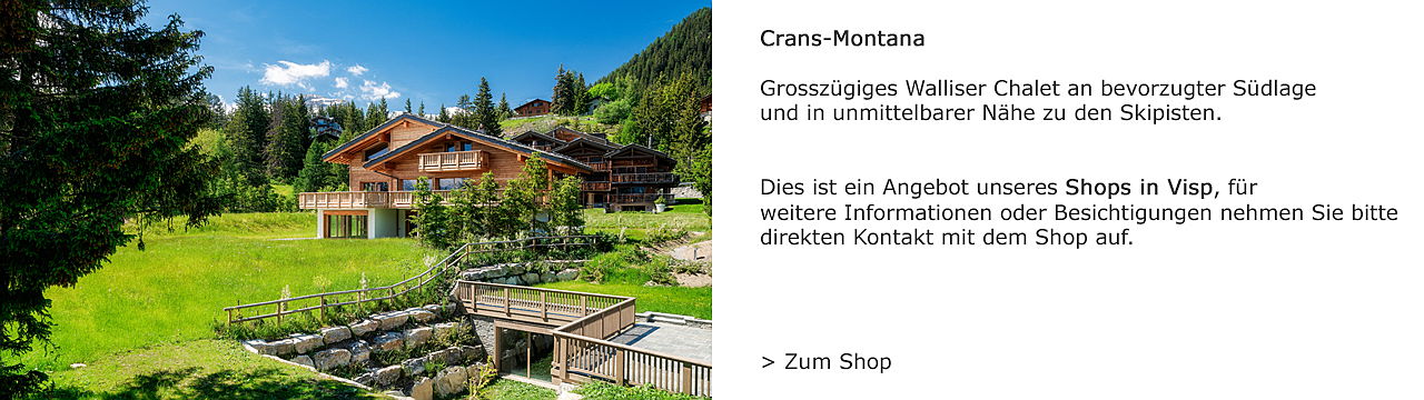  Aarau
- Chalet in Crans-Montana über Engel & Völkers Visp