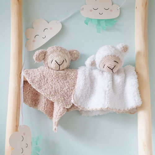 Sleepy Sheep - cuddle cloth