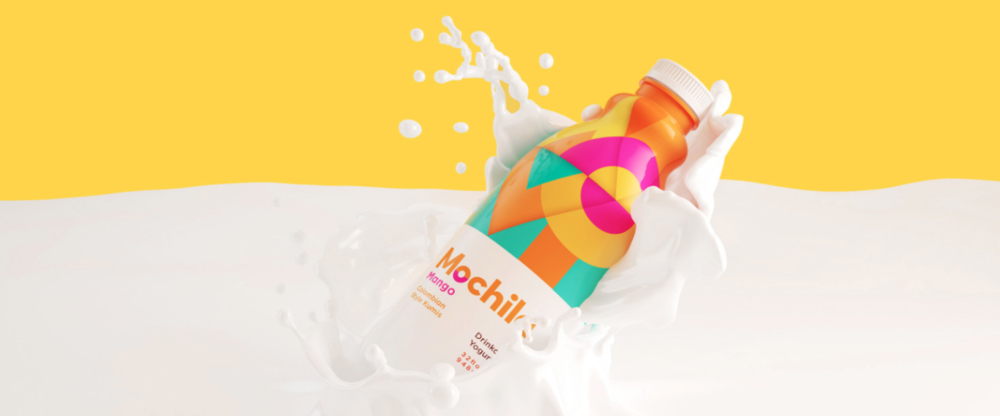 This Brightly Colored Yogurt Inspires Health And Happiness Dieline