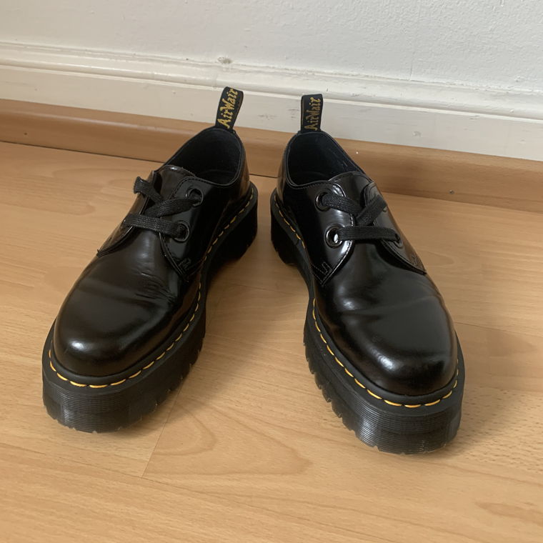Dr. Martens - Platform shoes smooth leather