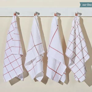 Food52 Five Two Essential Kitchen Towels, 4 Set Options, 6 Colors, 100% Cotton