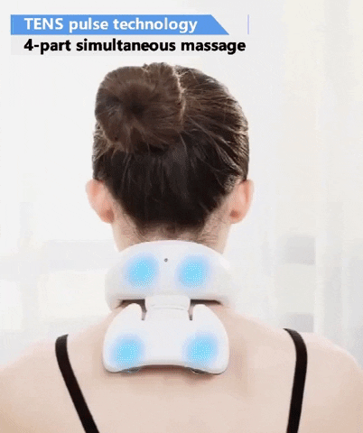 CerviPRO 2.0 Smart 4D Neck Massager with Heat, Cervical Pain
