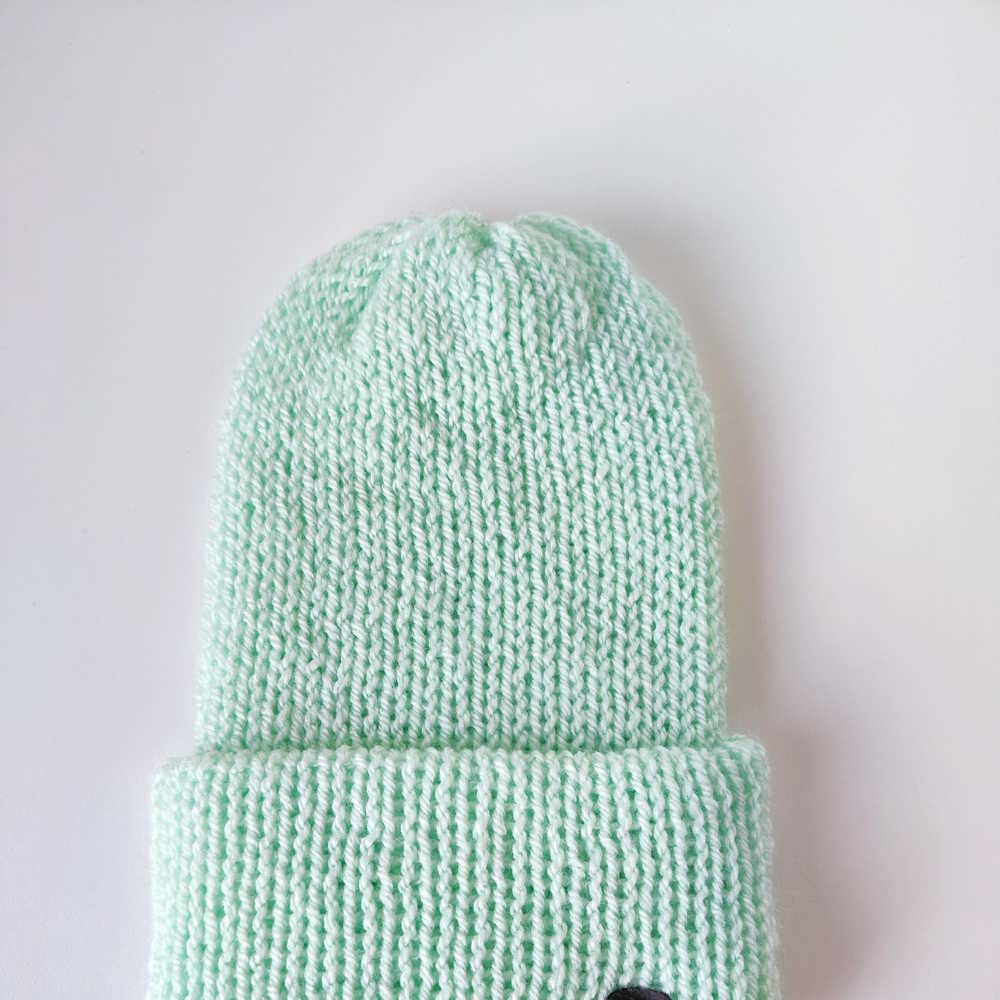 Mint grønn lue, barn