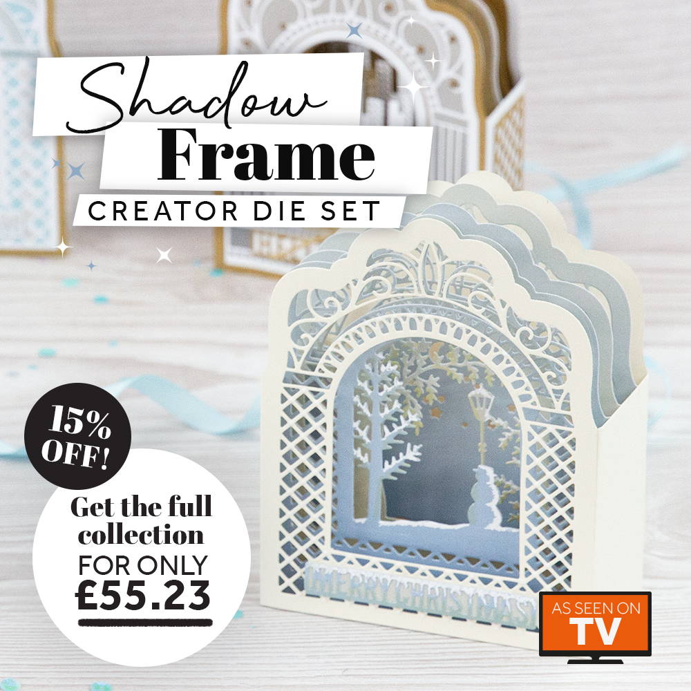 Domed Card & Gift Box Collection, available as an exclusive die launch on Create and Craft TV. from the 14th of February 2022.