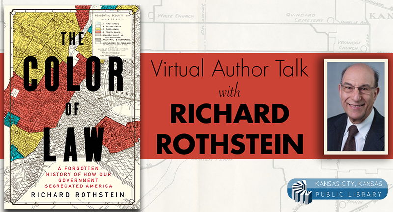 Virtual Author Event: Richard Rothstein — The Color of Law
