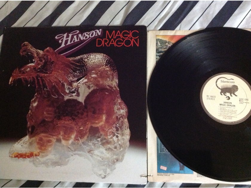 Hanson - Magic Dragon Manticore Records LP NM