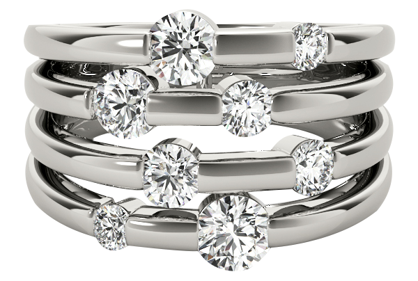 Lab diamond Right Hand Rings
