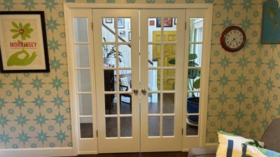 Big Change with 2 Ten-Panel Clear Interior Doors in San Antonio TX Home