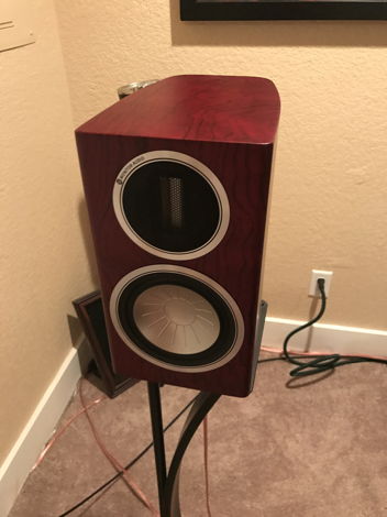 Monitor Audio  GX50 bookshelf speakers Bubinga GREAT DEAL!