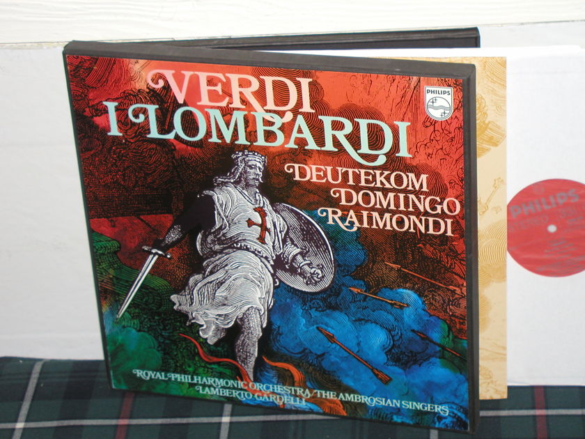 Gardelli/RPO - Verdi I Lombardi Philips Import  6703 3lp boxse