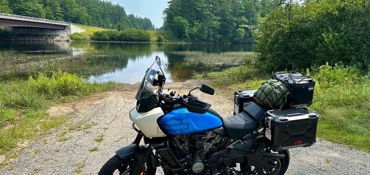 2022 HARLEY-DAVIDSON PAN AMERICA 1250 SPECIAL motorcycle for rent near Stoneham, MA