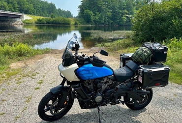 2022 HARLEY-DAVIDSON PAN AMERICA 1250 SPECIAL motorcycle for rent near Stoneham, MA