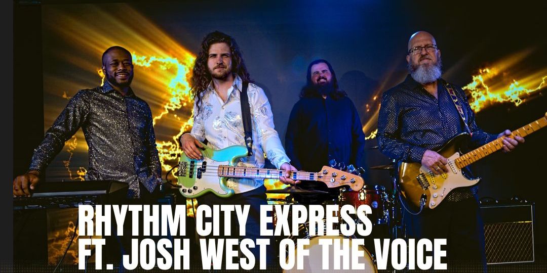"The Patio Fiesta" Live Music in Downtown Chandler featuring Rhythm City Express ft. Josh West of The Voice at Recreo Cantina promotional image