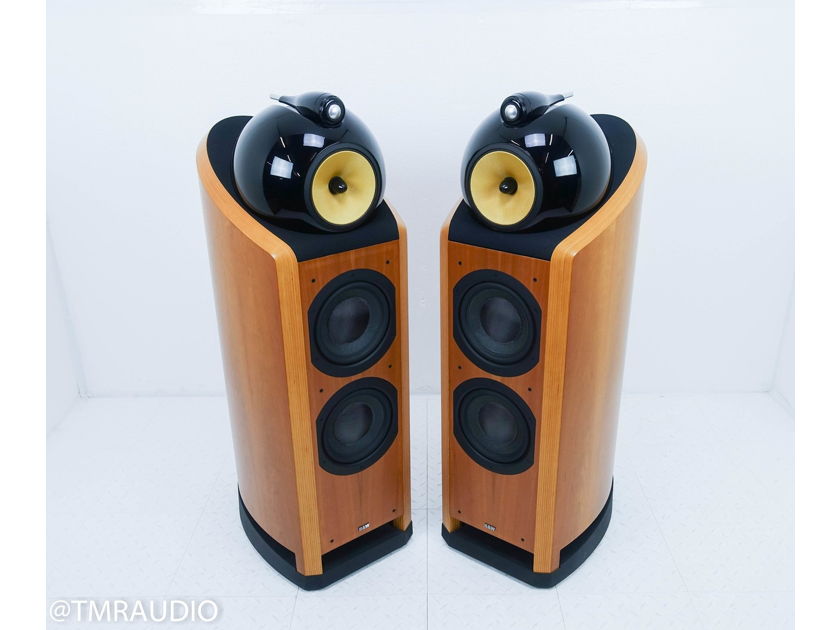 B&W Nautilus 802 Floorstanding Speakers Cherrywood Pair (2/2) (15124)