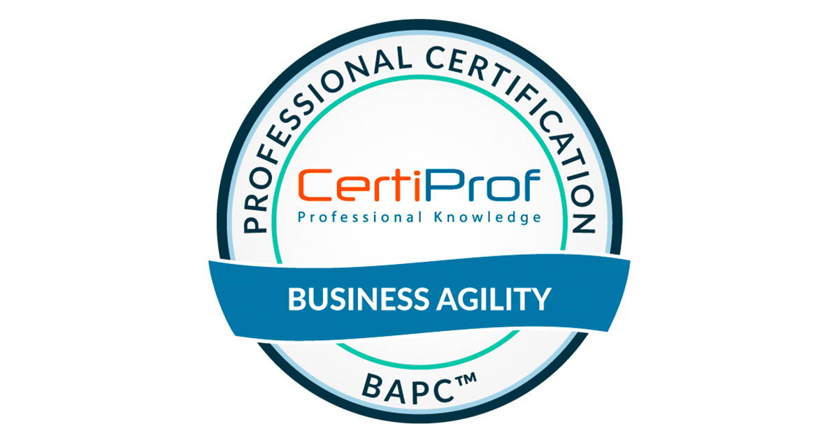 Business Agility Professional Certification | Certiprof