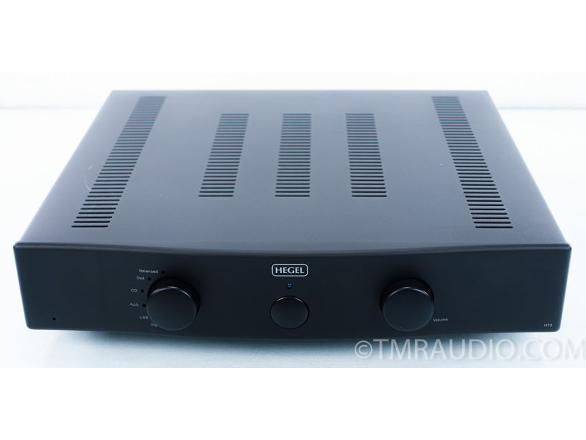 Hegel  H70 Integrated Amplifier w/ DAC; Warranty (7069)