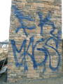 Graffiti Removal From Manufactured Stone Veneer
