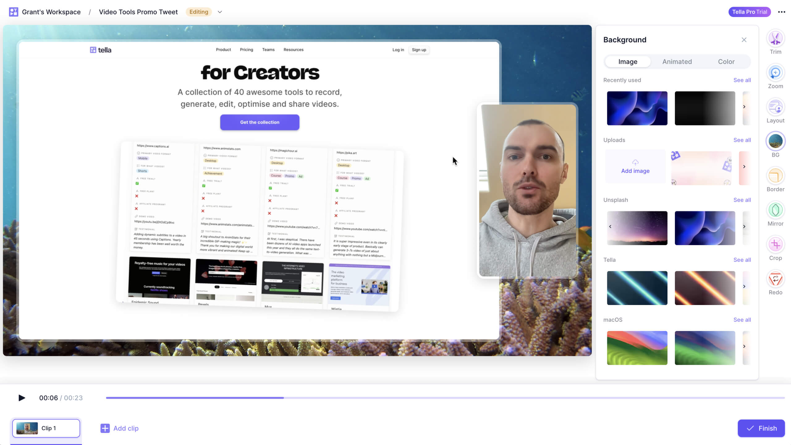 Custom Backgrounds