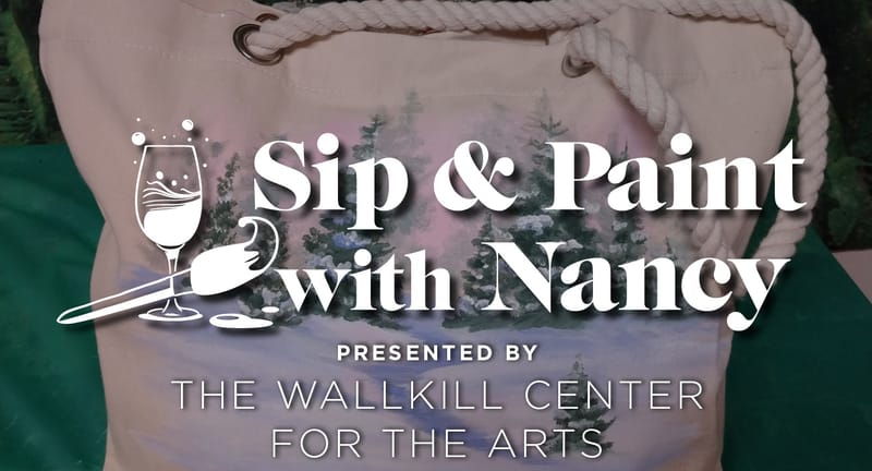 SIP & PAINT WITH NANCY | Winter Wonderland Tote