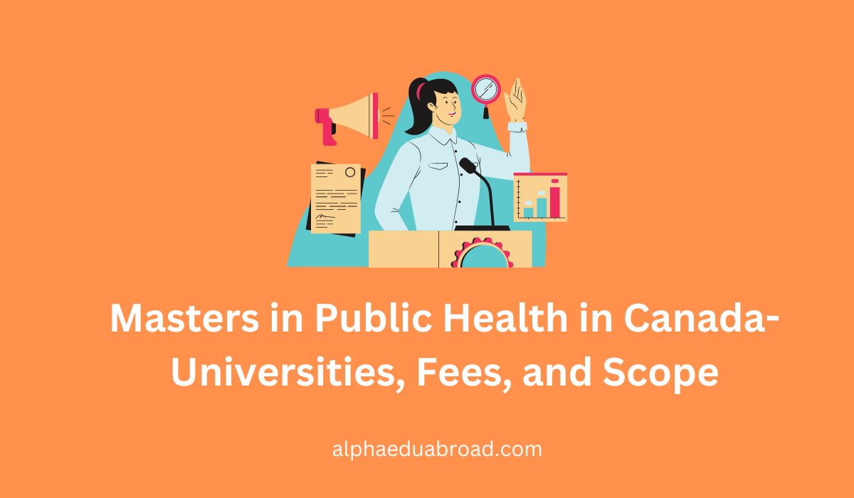 phd in public health in canada for international students