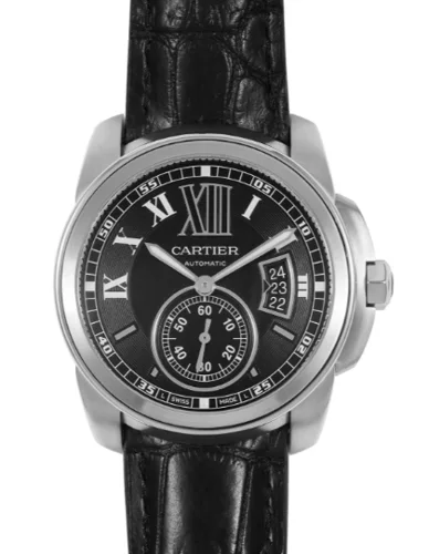 Cartier Calibre de Cartier Steel Black Dial
