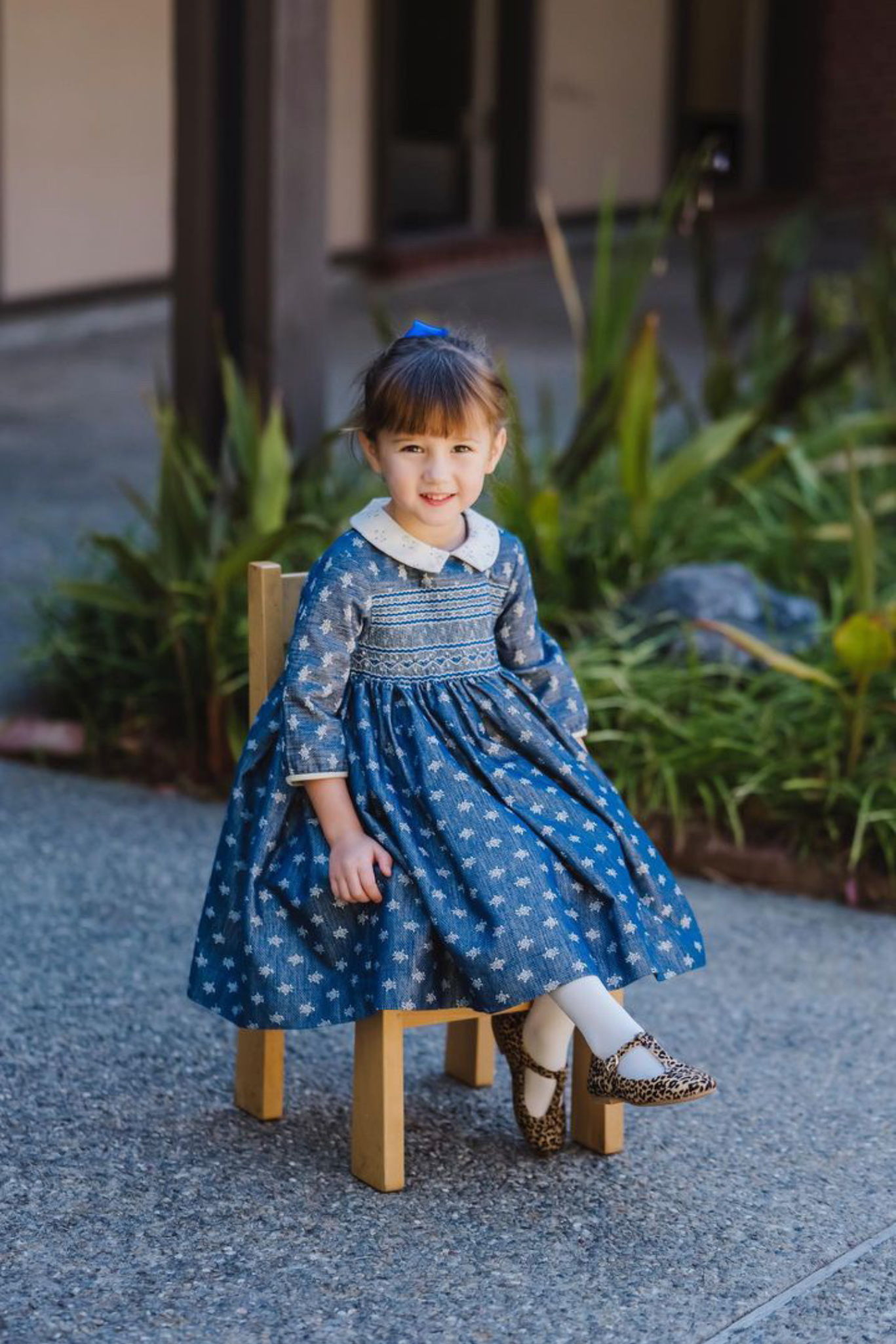 Vintage smocked dress