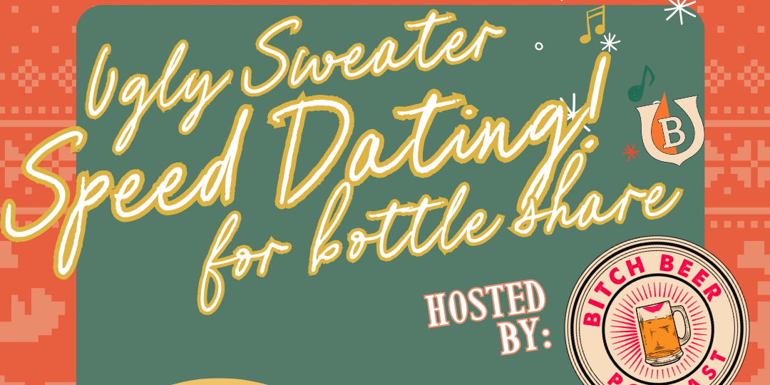 Ugly Sweater Speed Dating at Elsewhere Brewing promotional image