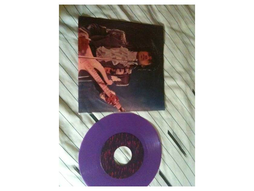 Prince - Purple Rain purple vinyl 45 with sleeve