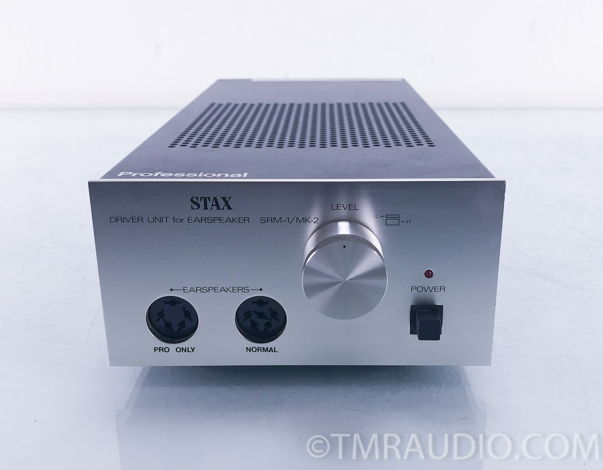 Stax SRM-1 MK-2 Professional Headphone Amplifier; Drive...