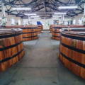 Cuve de fermentation Washbacks de la distillerie Glen Ord dans le nord-ouest des Highlands d'Ecosse