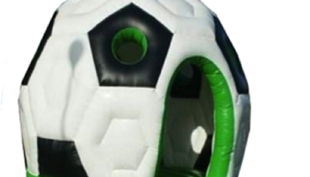 happy rent verleih voetbal springkussen verhuur