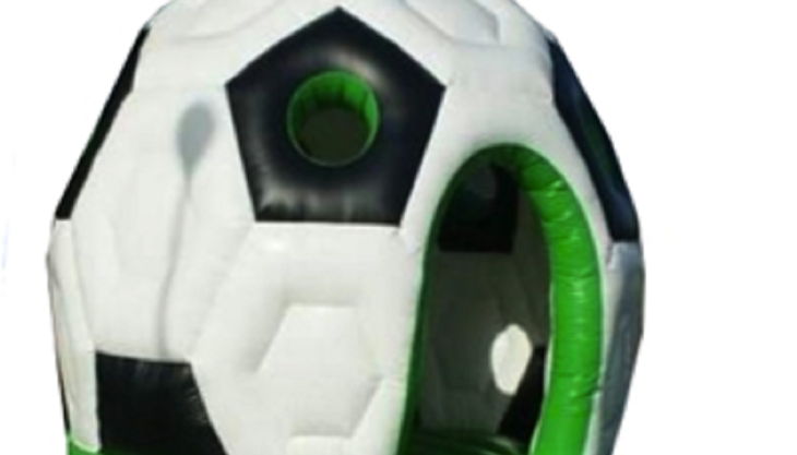 happy rent verleih voetbal springkussen verhuur