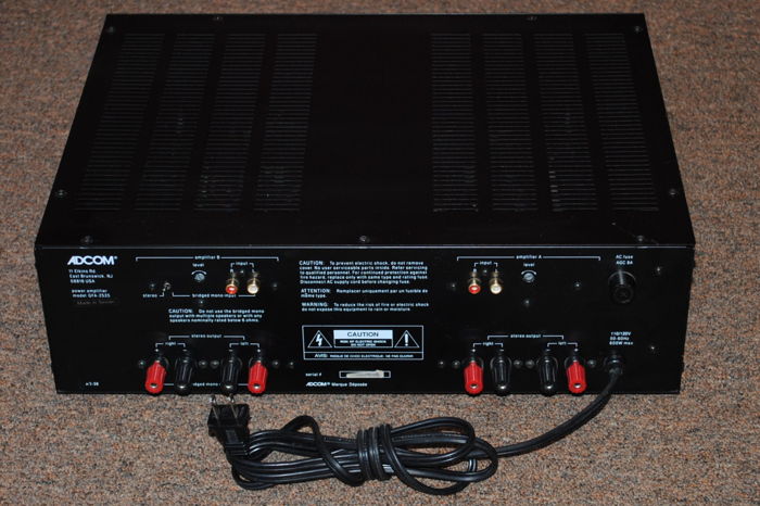 Adcom GFA-2535 4-Channel Amplifier
