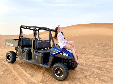 Quad Biking or Buggy Riding in the Lah Bab Desert